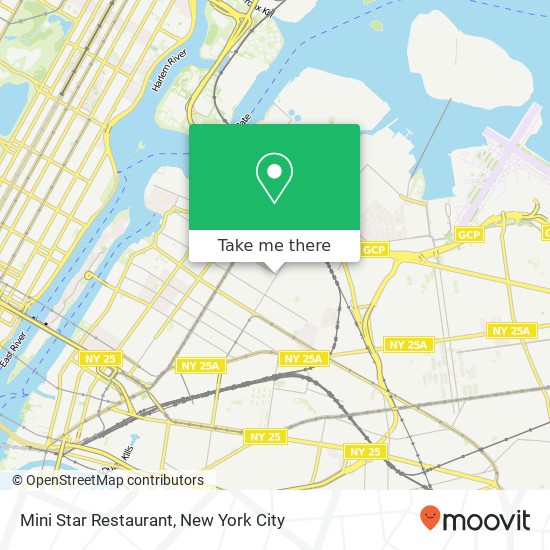 Mapa de Mini Star Restaurant
