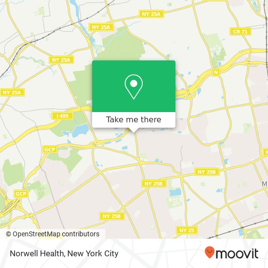 Norwell Health map