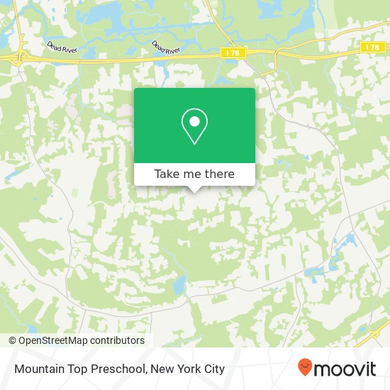 Mapa de Mountain Top Preschool