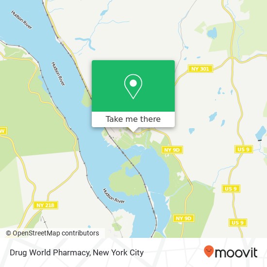 Drug World Pharmacy map