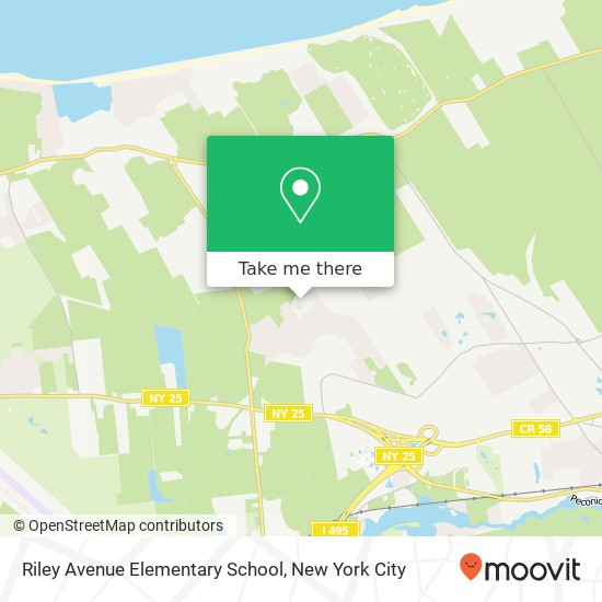 Riley Avenue Elementary School map