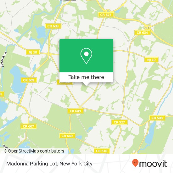 Mapa de Madonna Parking Lot