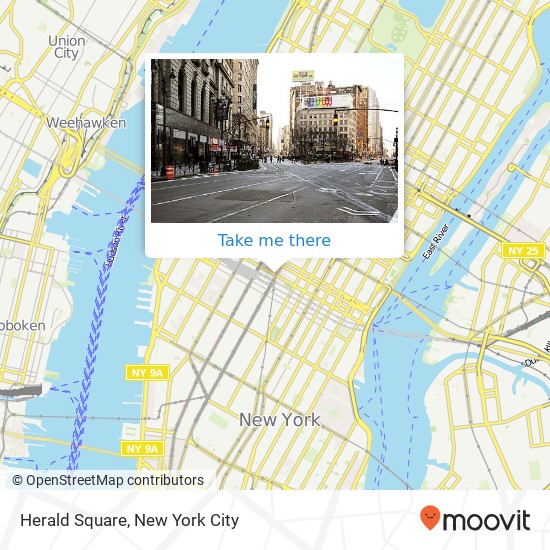 Mapa de Herald Square