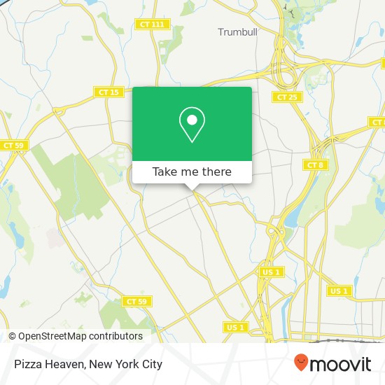 Pizza Heaven map