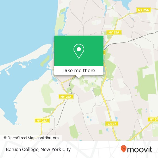 Mapa de Baruch College