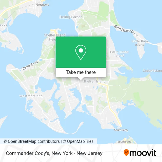 Commander Cody's map