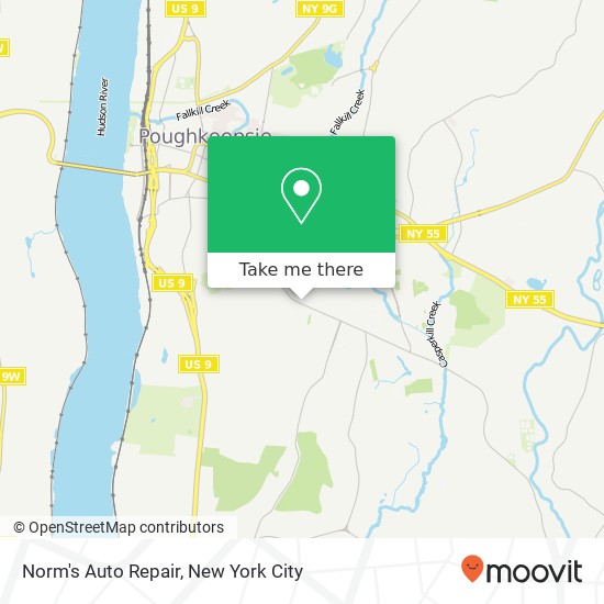 Mapa de Norm's Auto Repair