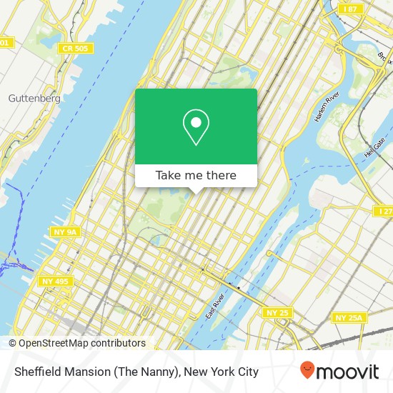 Sheffield Mansion (The Nanny) map