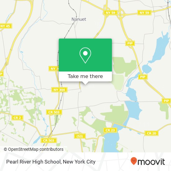 Mapa de Pearl River High School