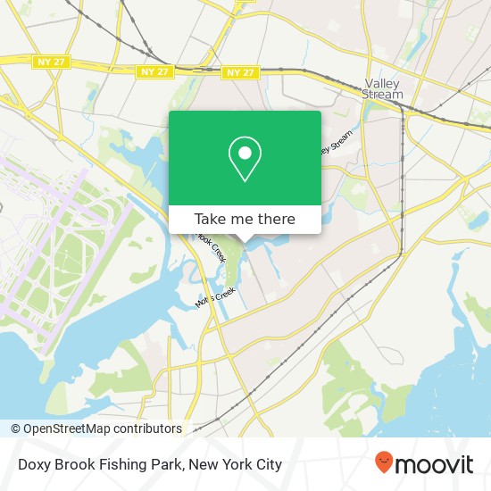 Mapa de Doxy Brook Fishing Park