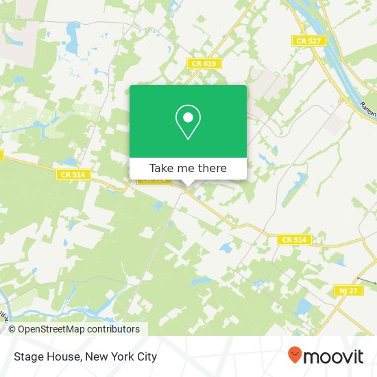 Stage House map