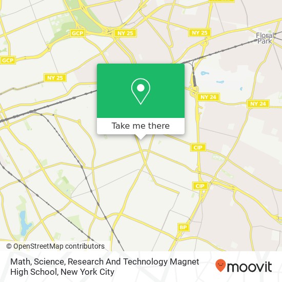 Math, Science, Research And Technology Magnet High School map