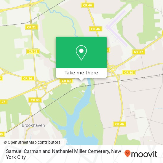 Mapa de Samuel Carman and Nathaniel Miller Cemetery