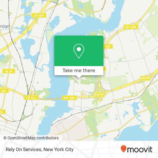 Mapa de Rely On Services