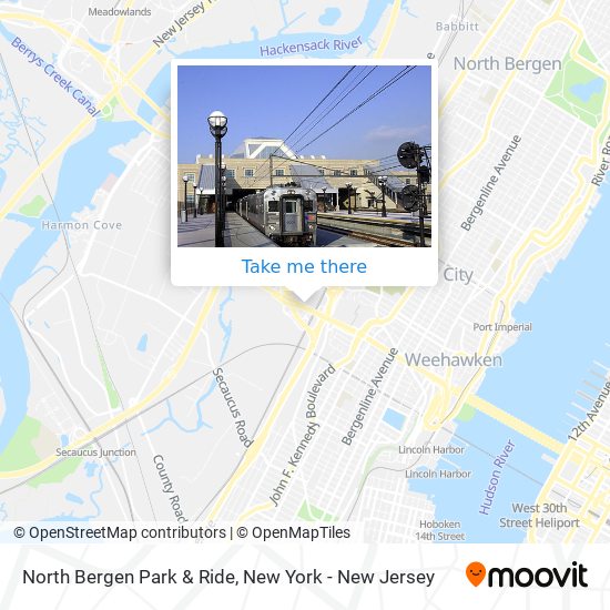 How to get to North Bergen Park & Ride in North Bergen, Nj by Bus or ...