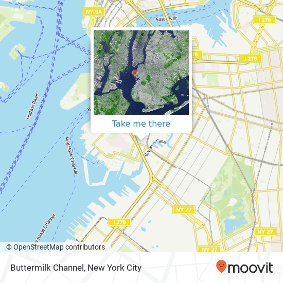 Buttermilk Channel map