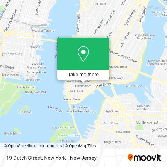 19 Dutch Street map
