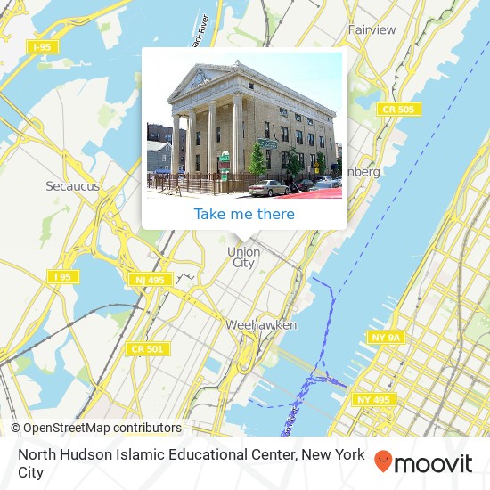 North Hudson Islamic Educational Center map