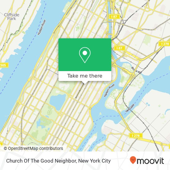 Church Of The Good Neighbor map