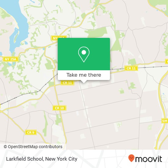 Larkfield School map