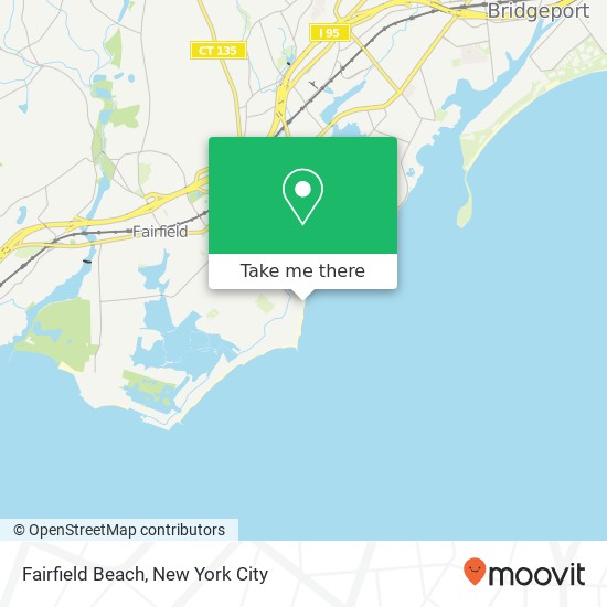 Mapa de Fairfield Beach