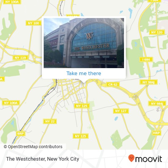 The Westchester map