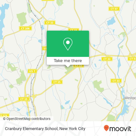 Cranbury Elementary School map