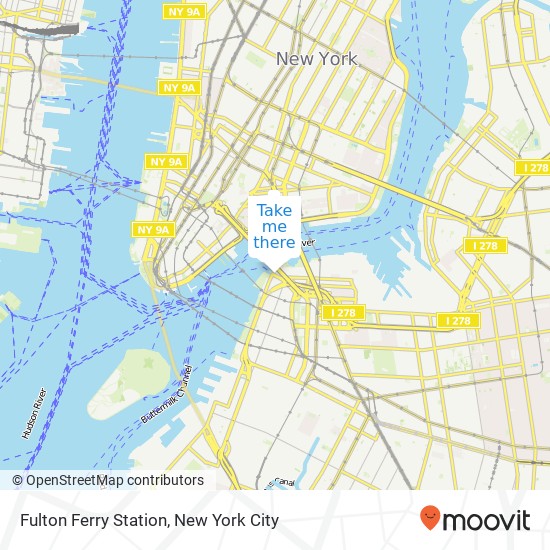 Mapa de Fulton Ferry Station