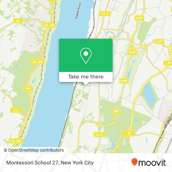 Mapa de Montessori School 27