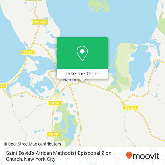 Saint David's African Methodist Episcopal Zion Church map