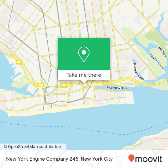 New York Engine Company 246 map