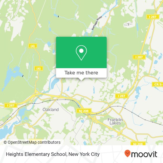 Mapa de Heights Elementary School