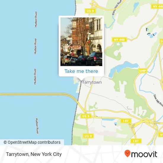 Mapa de Tarrytown