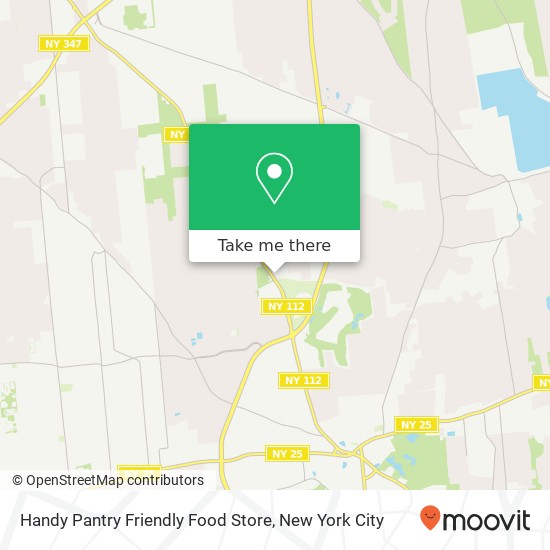 Mapa de Handy Pantry Friendly Food Store