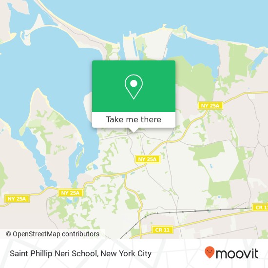 Mapa de Saint Phillip Neri School