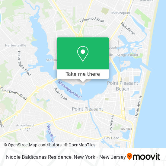 Mapa de Nicole Baldicanas Residence