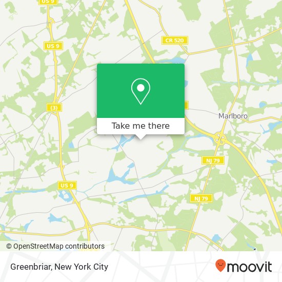 Mapa de Greenbriar