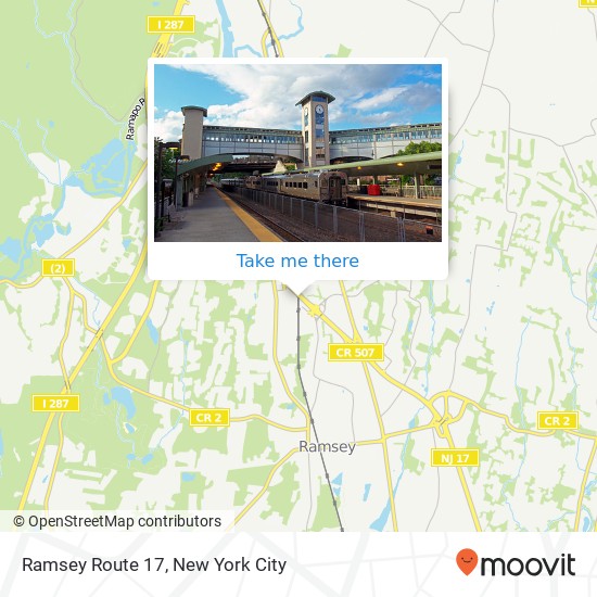 Ramsey Route 17 map