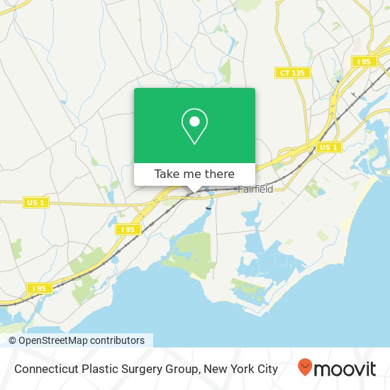 Connecticut Plastic Surgery Group map