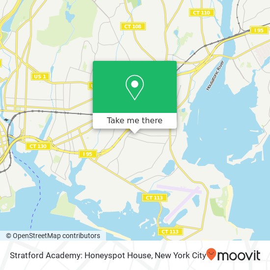 Mapa de Stratford Academy: Honeyspot House