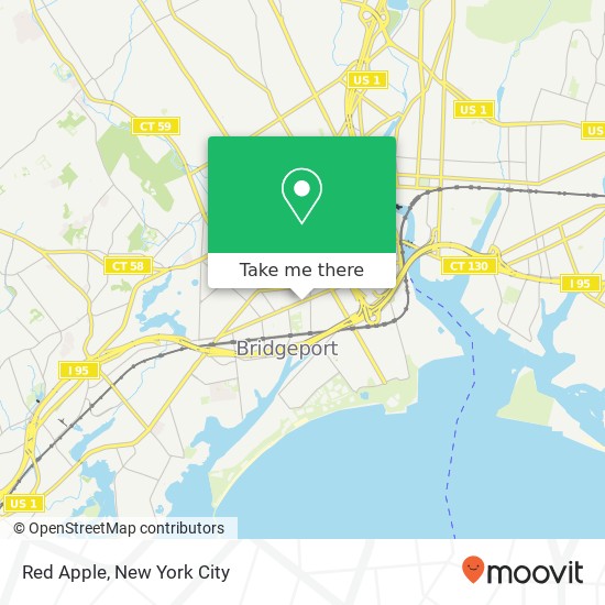Red Apple map