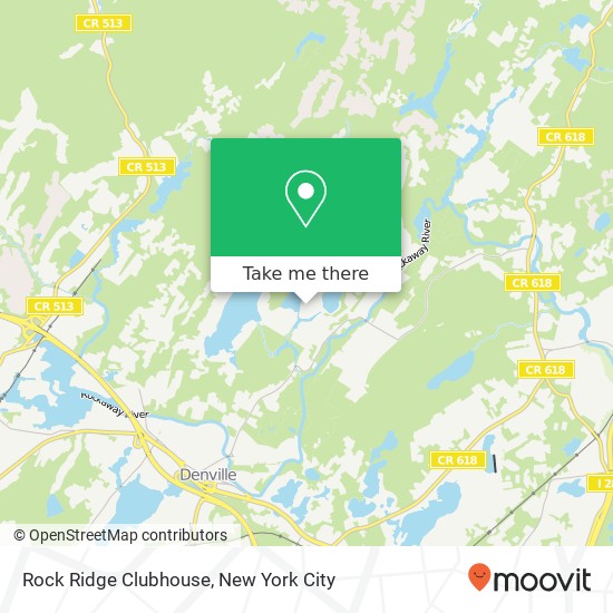 Rock Ridge Clubhouse map