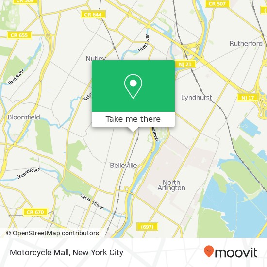 Mapa de Motorcycle Mall