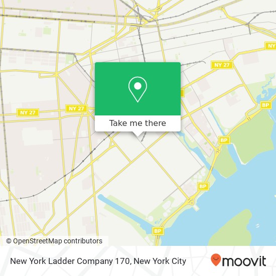 Mapa de New York Ladder Company 170