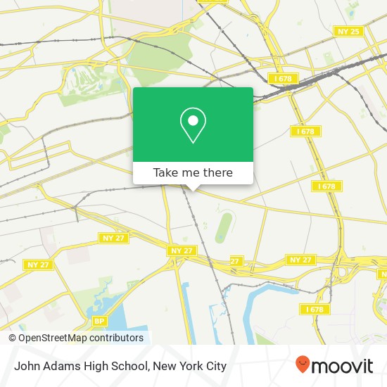Mapa de John Adams High School