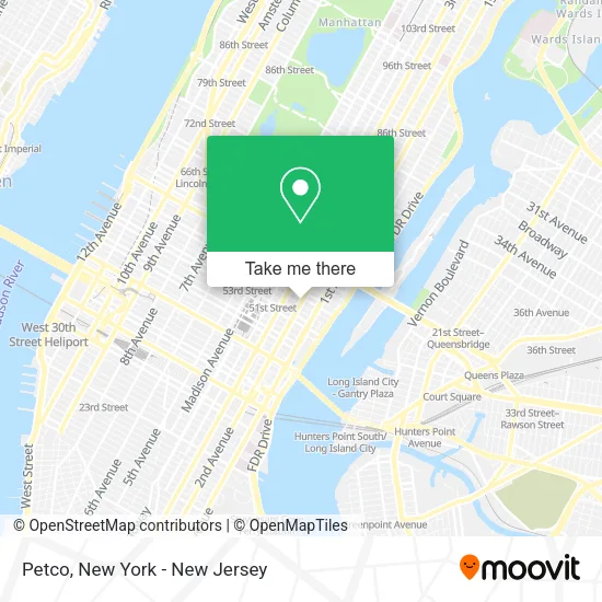 Petco map