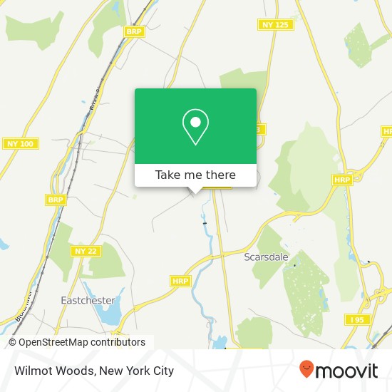 Mapa de Wilmot Woods