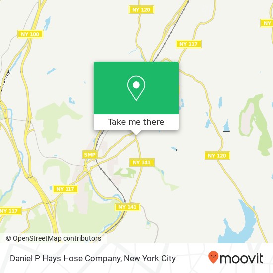 Daniel P Hays Hose Company map