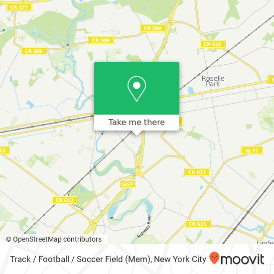 Mapa de Track / Football / Soccer Field (Mem)