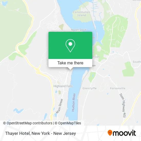 Thayer Hotel map